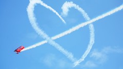 Love Aircraft Hearts skyscapes