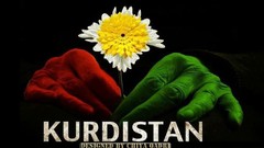Love Anonymous kurdish Kurdistan Flag kurdish letter 