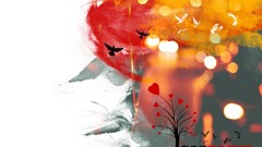 Love Birds Journey bokeh Quotes