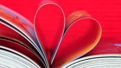 Love Books Hearts