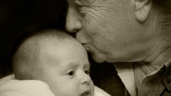 Love children baby family monochrome portraits