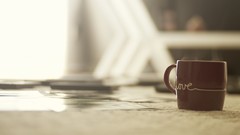 Love coffee mugs cups