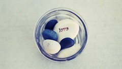 love depth of field stones