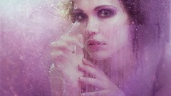 Love eyes pink woman models Ghazali Ali wating