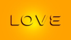 Love font minimalistic