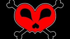 Love Gothic graffiti icon pirates Hearts symbol Vampires horror 