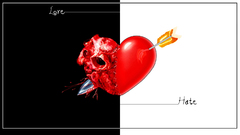 Love hate Hearts