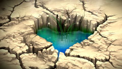 Love heart Art oasis form