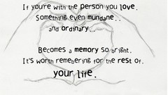 Love Hearts feeling Quotes Typing