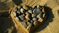 Love Hearts rocks Beaches