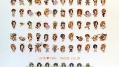 Love hina Simple Background