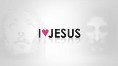 Love Jesus cross Hearts