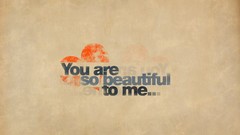 Love letters Typography saying