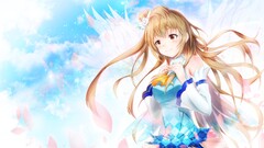 Love Live! Minami Kotori brunette long hair anime girls Anime