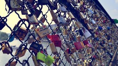 Love Locks fences padlock