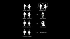 love Minimalism heart artwork monochrome black background humor