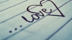 Love paper Drawn Tables Hearts