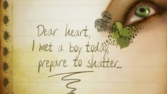 Love paper eye old Hearts valentines