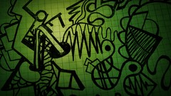 Love patterns graffiti