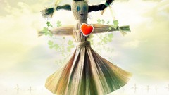 Love scarecrow digital art