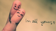 Love smiley Hearts fingers fun lovers