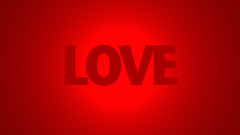 Love text artwork