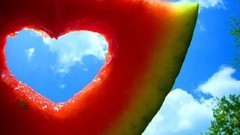 Love watermelons shapes skyscapes