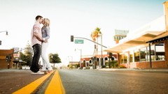 Love woman blondes streets