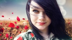 Love woman roses faces