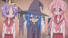 Lucky star blue hair
