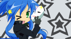 lucky star darker than black anime girls izumi konata hei Anime