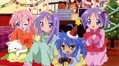 Lucky star hiiragi kagami izumi konata hiiragi tsukasa