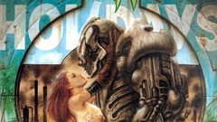 Luis royo Robots futuristic