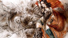 Luis royo Warriors girls