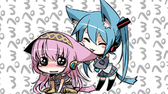 Luka Chibi nekomimi blue