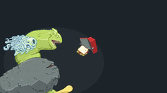 Lunchbox scavengers wide cartoon