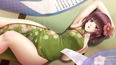 Lying down armpits open