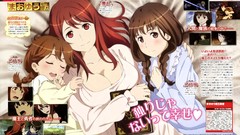 Lying down cleavage boobs Maoyuu Maou Yuusha Maou (Maoyuu)