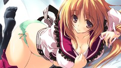 Lying down hoshizora Anime