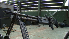 M-60 light machine gun