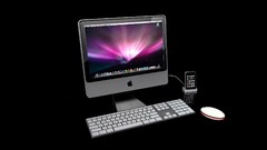 Mac black background iphone apple inc