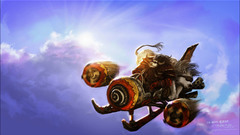 Machine flying engineer world of warcraft goggles skies Tauren 