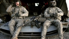 Machine gun Helicopters vehicles