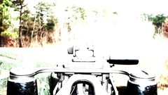 Machine gun POV Browning