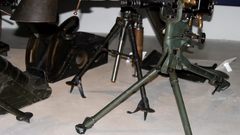 Machine gun unusual French ) With hotchkiss mle