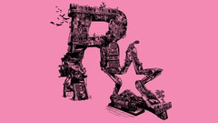 Machine pink rockstar games logos