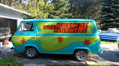 Machines cars Scooby-Doo mystery vans