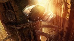 Machines spaceships science fiction futuristic