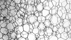 Macro abstract bubbles