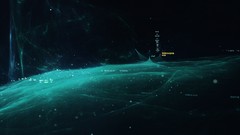 Macro abstract Iron Man interface design